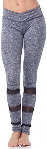 Electric Yoga Slimming Waist Legging-EY Hthr Grey-Small (S) Heather Grey