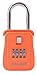 Lion Locks 1500 Key Storage Lock Box with Set Your Own Combination, Orange