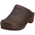Sanita Clogs Wood-CLASSIC OIL OPEN 1200009, Clogs & Pantoletten