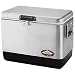 Coleman 54-Quart Steel-Belted Cooler, Stainless-Steel Finish