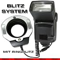 Original TUMAX MAKRO-SYSTEMBLITZ bzw. MACRO-BLITZ mit AF-TTL f&uuml;r Nikon D1, D100, D80, D40, D1H, D1X, D200, D2H, D2HS, D2X, D2XS, D3, D300, D50, D60, D70, D700, D40x, D90, D70s, F4, F50, Coolpix 4500, 5000, 5400, 5700, 8400, 8700, 8800, F60, F65, F75, F80, F90x, F100, F401, F801 und Fujifilm FinePix S1 Pro, S2 Pro, S3 Pro, S5 Pro