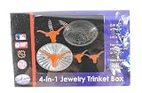 Texas Longhorns 4-in-1 Jewelry Trinket Box