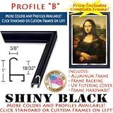 10 x 10 Custom Poster Frame - 10x10 Metal Picture Frames