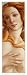 Birth of Venus (detail) - Artist: Sandro Botticelli - Image Size: 8.50 by 26.63 inches - stretched USA orders only