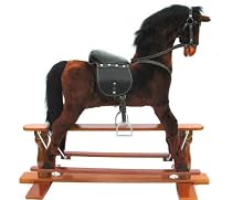 Rocking Horse "Bandit" Large Brown 107cm