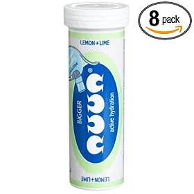 Nuun Active Hydration Lemon-lime, 12-Count Tubes (Pack of 8)