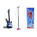 Simba  6832129 My Music World  Gitarre mit Standmikrofon 70-130 cm