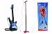 Simba  6832129 My Music World  Gitarre mit Standmikrofon 70-130 cm