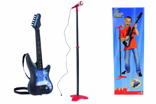 Simba  6832129 My Music World  Gitarre mit Standmikrofon 70-130 cm Preisvergleich