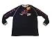 Sterling Marlin 40 Nascar Adult Black with Gray Long Sleeve Ringer