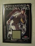 2005 Fleer Platinum Khalil Greene Padres GU Game Used Jersey Diamond Dominators Insert