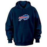Buffalo Bills Navy Tek Patch Hooded Sweatshirt
