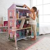 Beautiful London Mansion Wooden Dolls House - Large enough for Barbie Dolls