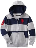 U.S. Polo Assn. Boys 8-20 Striped Fleece Hoodie