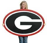 Georgia Bulldogs Logo Wall Art NCAA College Athletics Fan Shop Sports Team Merchandise