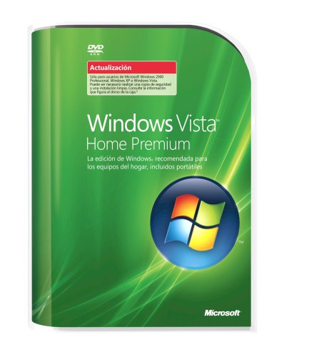 Microsoft Windows Vista Home Premium SPANISH UPGRADE [DVD]
