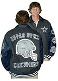 Dallas Cowboys NFL Wool and Leather Varsity Jacket