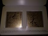Vintage Lord of the Rings 22ct Gold card collection 'Arwen & Legolas'