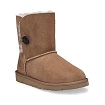 Hot Sale UGG Australia Bailey Button Boot Kids, Chestnut, 4 M