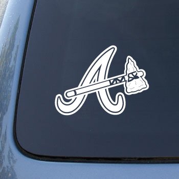 Atlanta Braves - Car, Truck, Notebook, Vinyl Decal Sticker #2366 | Vinyl Color: White