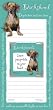 Dachshund Memo Pad Notebook and Magnet Picture Frame Set