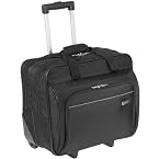 Targus TBR003US-50 16-inch Rolling Laptop Case, Overnighter (Black)