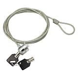 Laptop Computer Security Keyed Cable Lock by Dell PN: DX271
