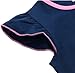 Peppa Pig Girl's Dress Fashion Clothing Kids Cartoon Wear Child ,Navy/pink,6y