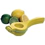 Amco 8-Inch Two-in-One Lemon Juicer/Squeezer