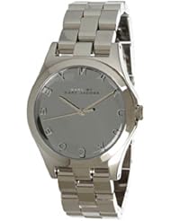 Marc by Marc Jacobs Henry Glossy Silver Dial Quartz Womens Watch - MBM3210