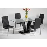Victoria 5 Piece Dining Table Set