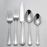 Reed & Barton Woodbury 110pc Steel Flatware Set
