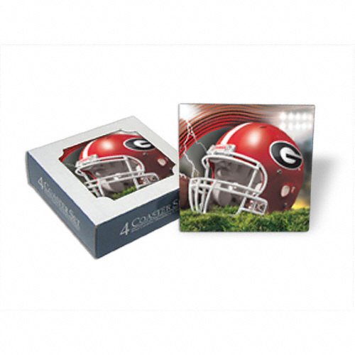 Georgia Bulldogs Set of 4 Stadium Coasters