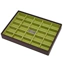Stackers Stacking Jewelry Box in Brown - Medium Size - Earring Pendant