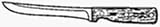 Chicago Cutlery Walnut Tradition 8-Inch Slicing/Carver Knife