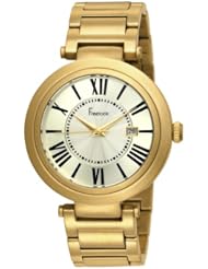 Freelook Unisex HA1134GM-3 Cortina Roman Numeral Matte Gold  Watch