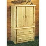 Viking Log Furniture Northwoods 2 Drawers Armoire