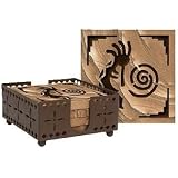 Thirstystone Impressions Coaster Set with Holder -Etched Kokopelli