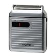 Sanyo SV M730 Electric Battery Operated Pocket Shaver with Hard Case and Built-in Mirror (MADE IN JAPAN)