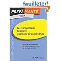 Tests d'aptitude Concours Auxiliaire de pu�riculture