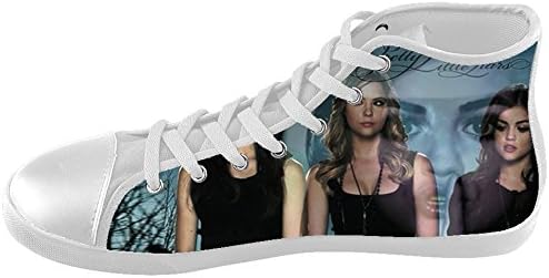 GDOKONW Customize Pretty Little Liars High Top Kids Canvas Shoes Girls Boys Unisex