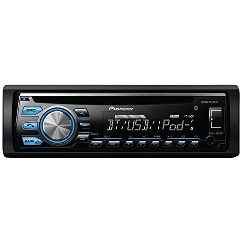 Pioneer DEH-X4700BT Single-Din In-Dash CD Receiver with Mixtrax, Bluetooth, Siri Eyes Free, USB, Pandora Ready & Android Music Support Pioneer DEH-X4700BT Single-Din In-Dash CD Receiver with Mixtrax, Bluetooth, Siri Eyes Free, USB, Pandora Ready & Android Music Support