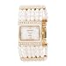 Vernier Women's 22324 Genuine Freshwater Pearl Gold-Tone Rectangular Watch