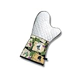Two Dogs BBQ Mitt- Wine
