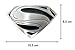 Superman Offocail Cut Finished Belt Buckles