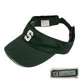 NCAA VISOR HAT CAP MICHIGAN STATE SPARTANS GREEN COTTON