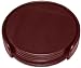 Two-Tone Leather 4 Coaster Set with Holder