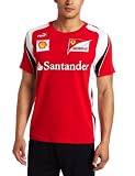 Puma Apparel Men's Scuderia Ferrari Team Tee, Rosso Corsa, Medium