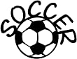 Scrapbook 101 Shape Cardstock Die Cuts, Soccer