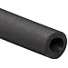 High Temperature Viton Rubber Tubing, Very Flexible, Black, Opaque, 60A Durometer, Metric
